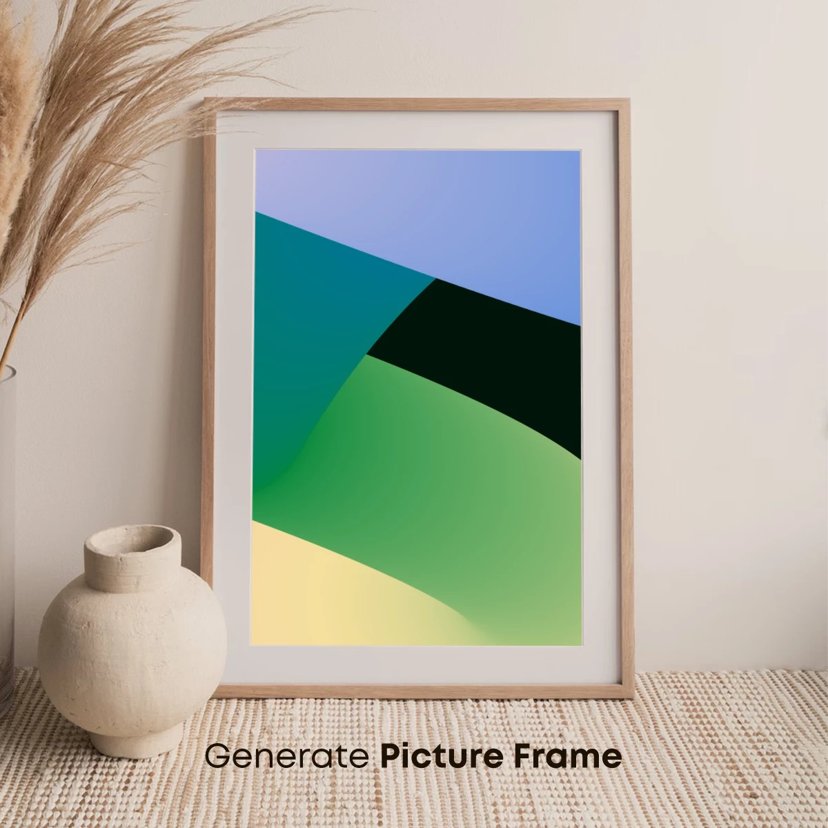 Fluid Gradient Odyssey: Abstract Waves in Harmony - Image 7