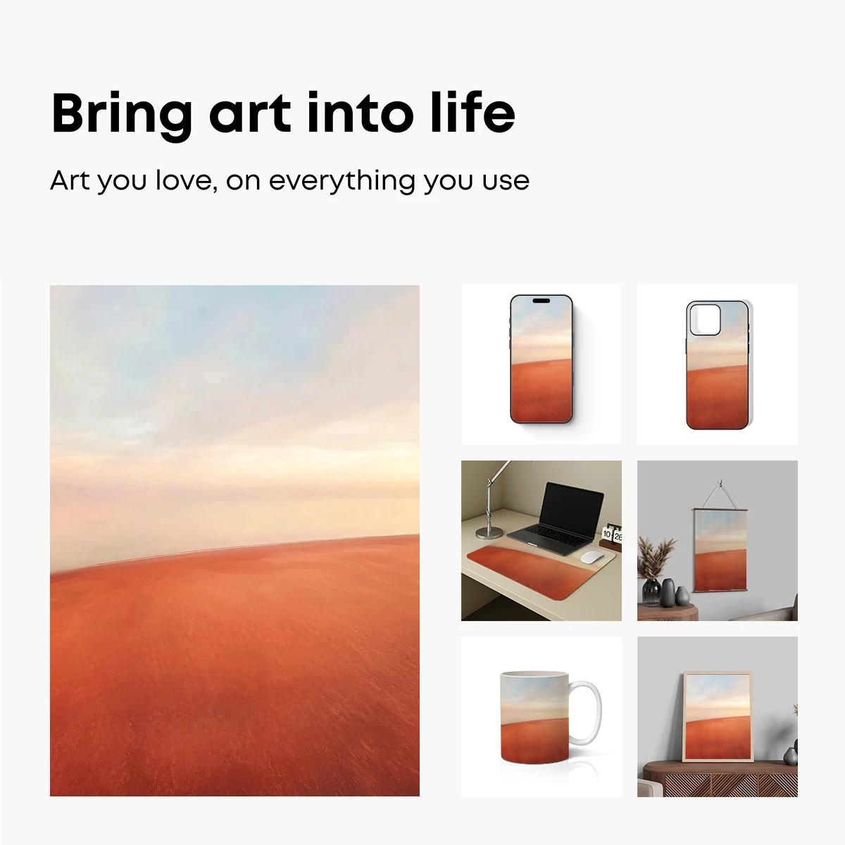 Desert Horizon at Dawn - Image 2