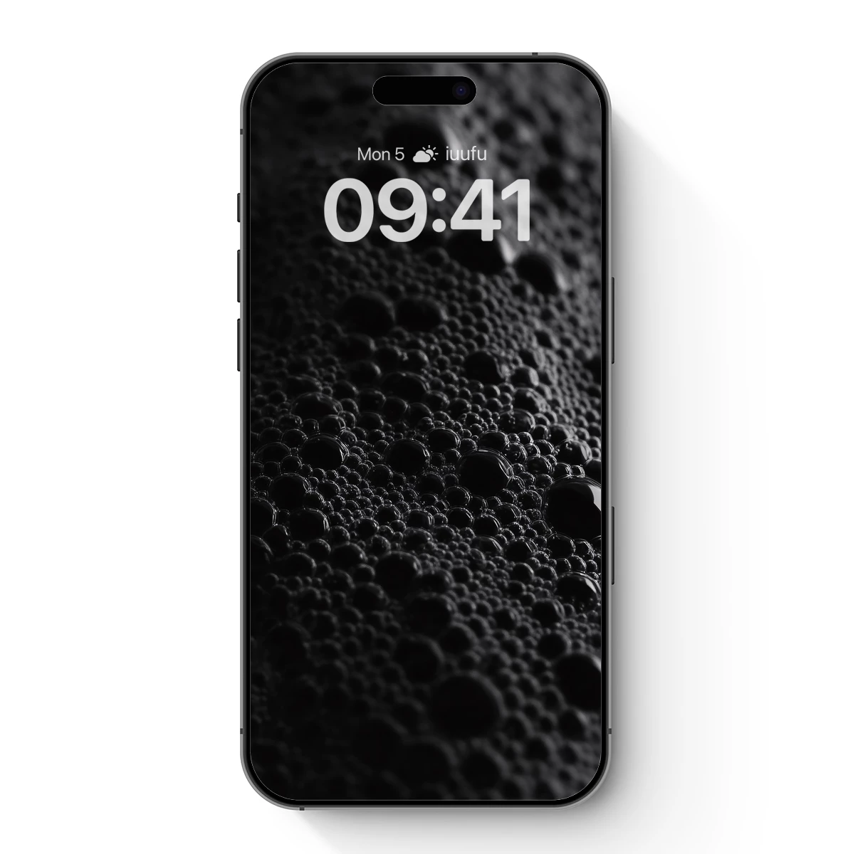 Ethereal Bubble Symphony in Monochrome