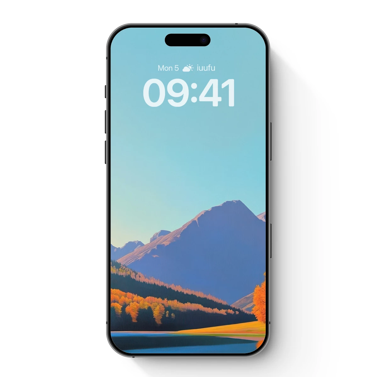 Autumnal Peaks: Serene Mountain Reflections