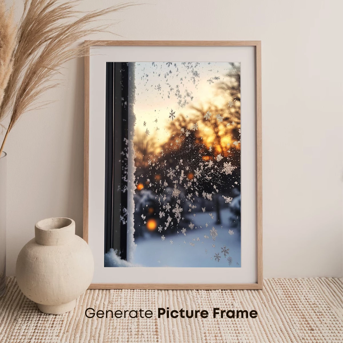 Frosty Sunset Symphony - Image 7