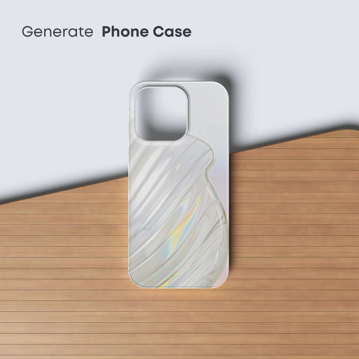 Iridescent Glass Elegance: A Symphony of Light and Form - Image 3