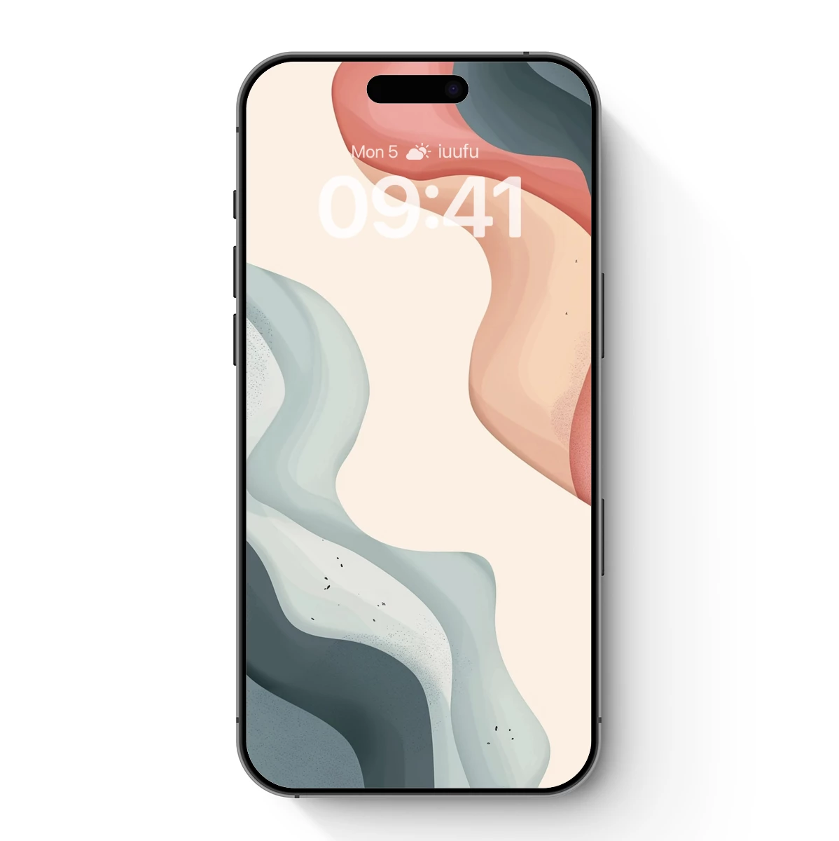 Fluid Layers of Serenity: Abstract Wavy Art Fluid Layers of Serenity: Abstract Wavy Art