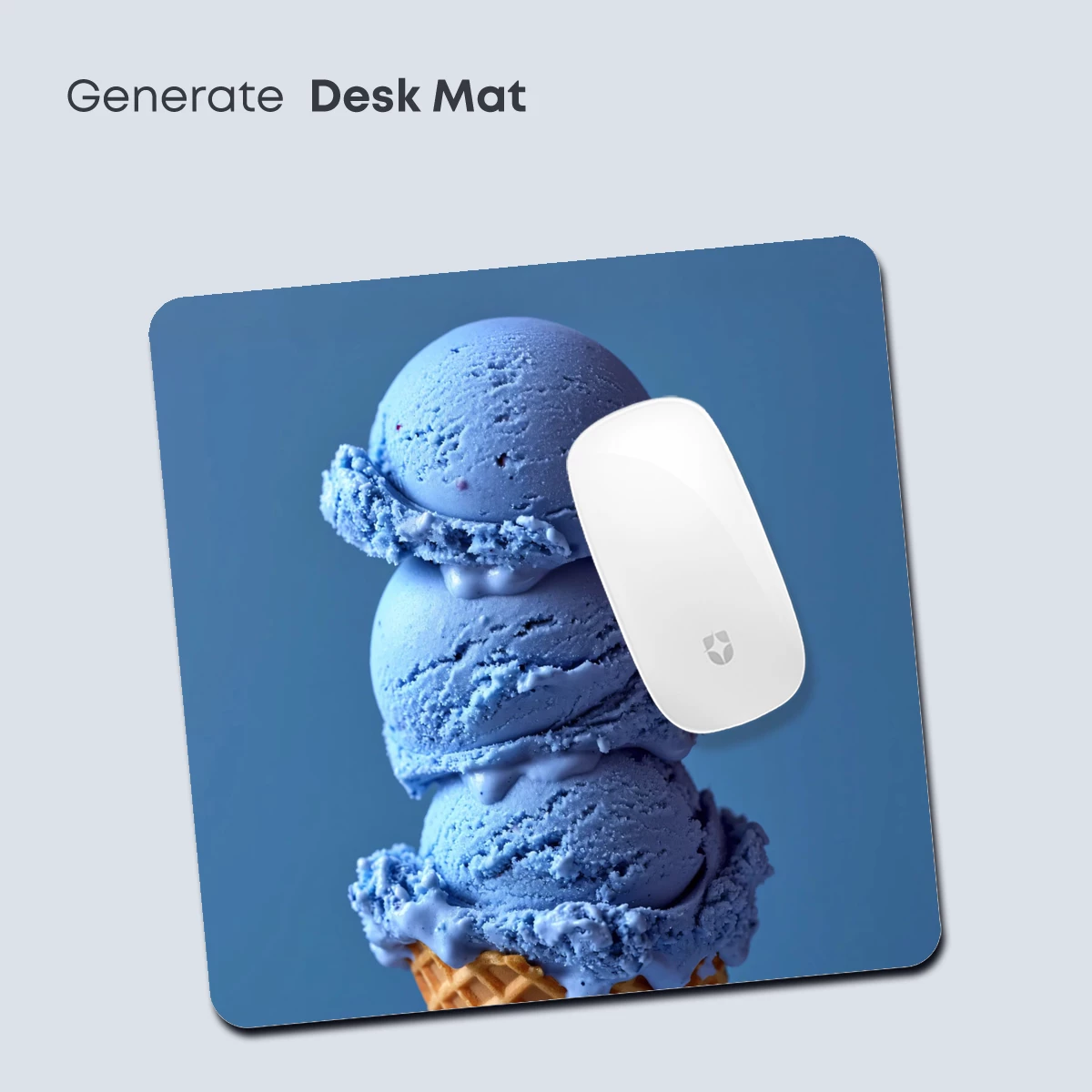 Azure Ice Cream Elegance - Image 4