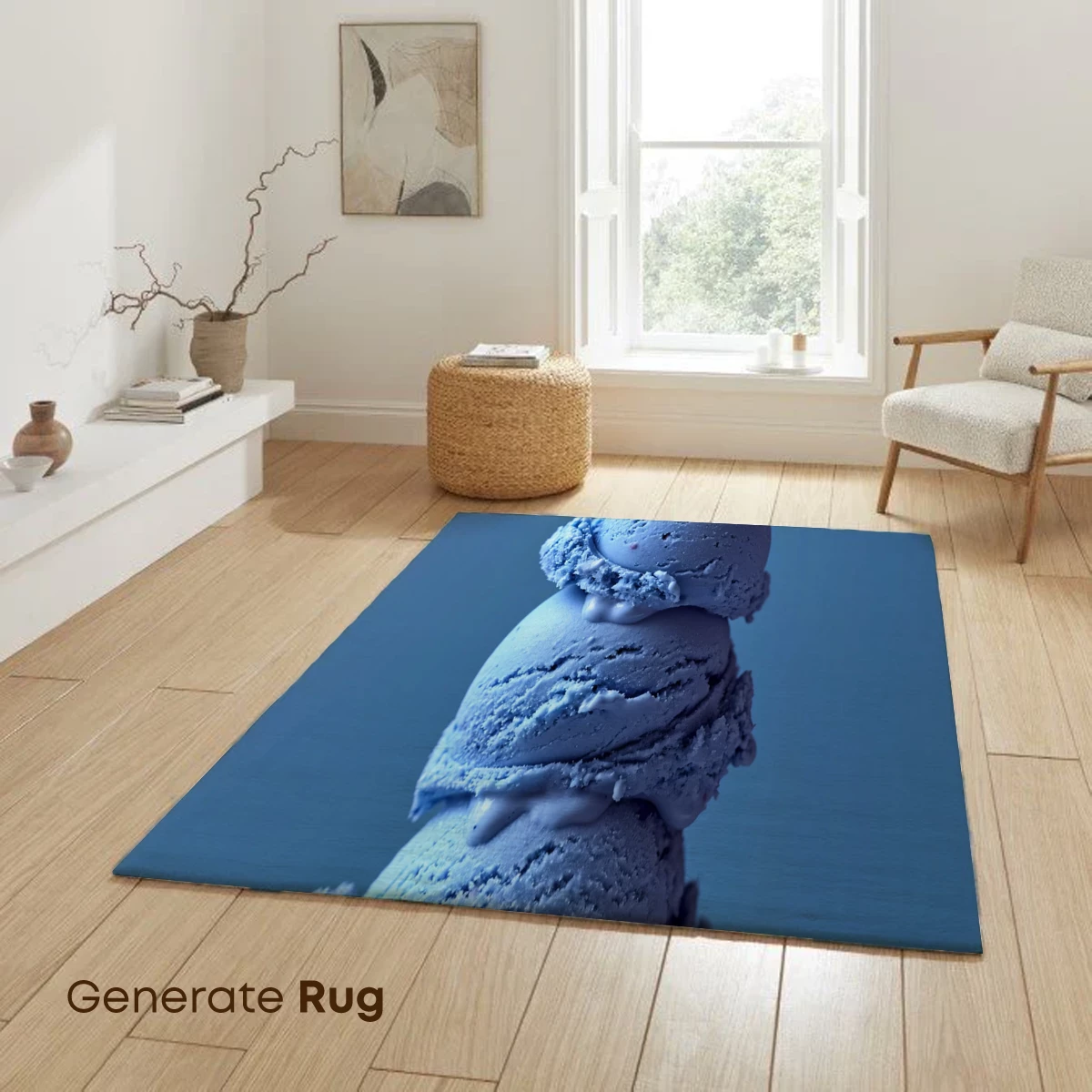 Azure Ice Cream Elegance - Image 6