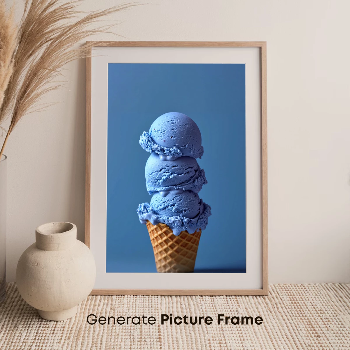Azure Ice Cream Elegance - Image 7
