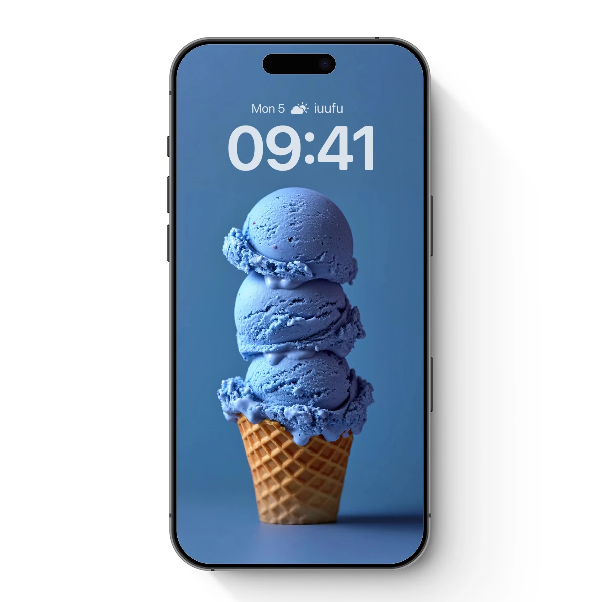 Azure Ice Cream Elegance