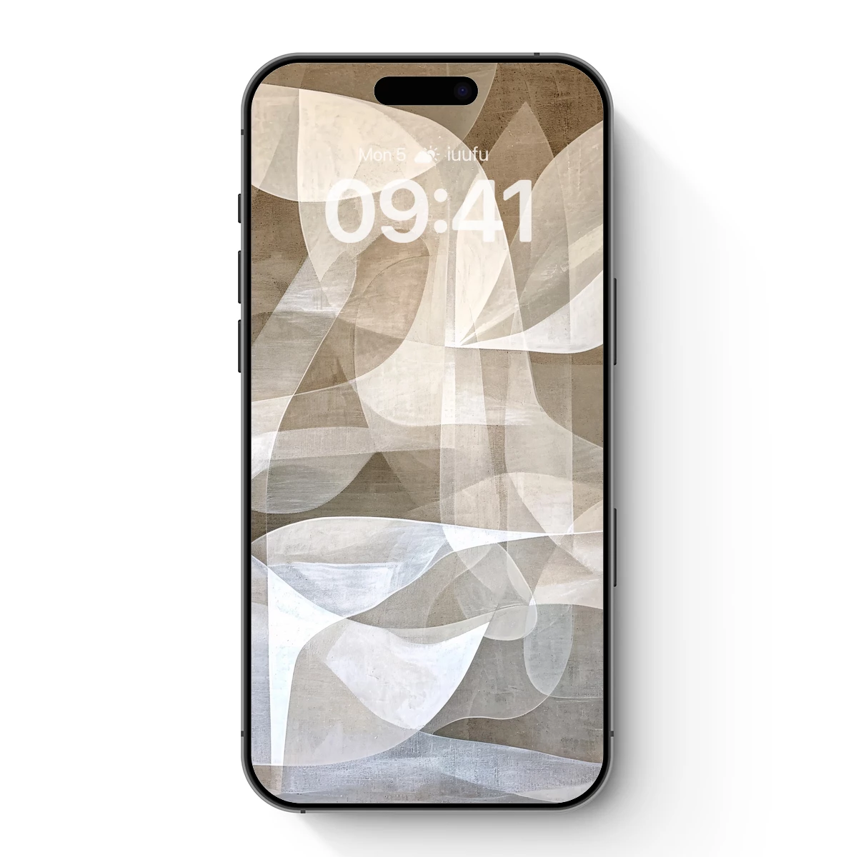 Ethereal Flow: Abstract Curves in Neutral Harmony