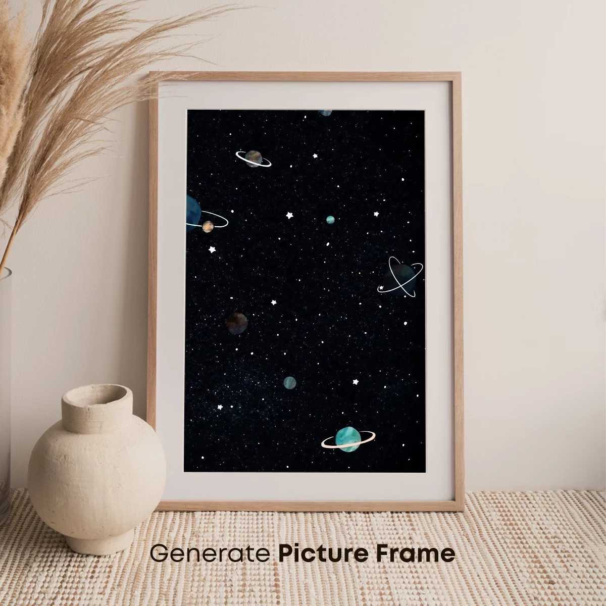 Cosmic Serenade: Planetary Dance in the Night Sky - Image 7