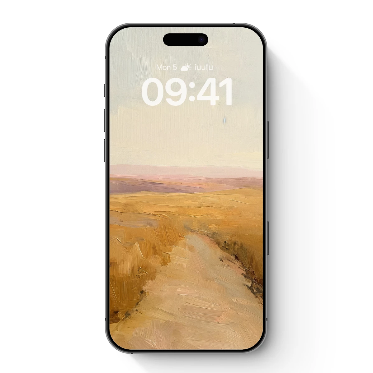 Desert Pathway: Impressionist Horizon