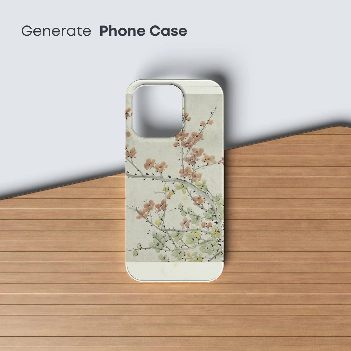 Blossoming Branches in Soft Hues: A Delicate Floral Artistry - Image 3