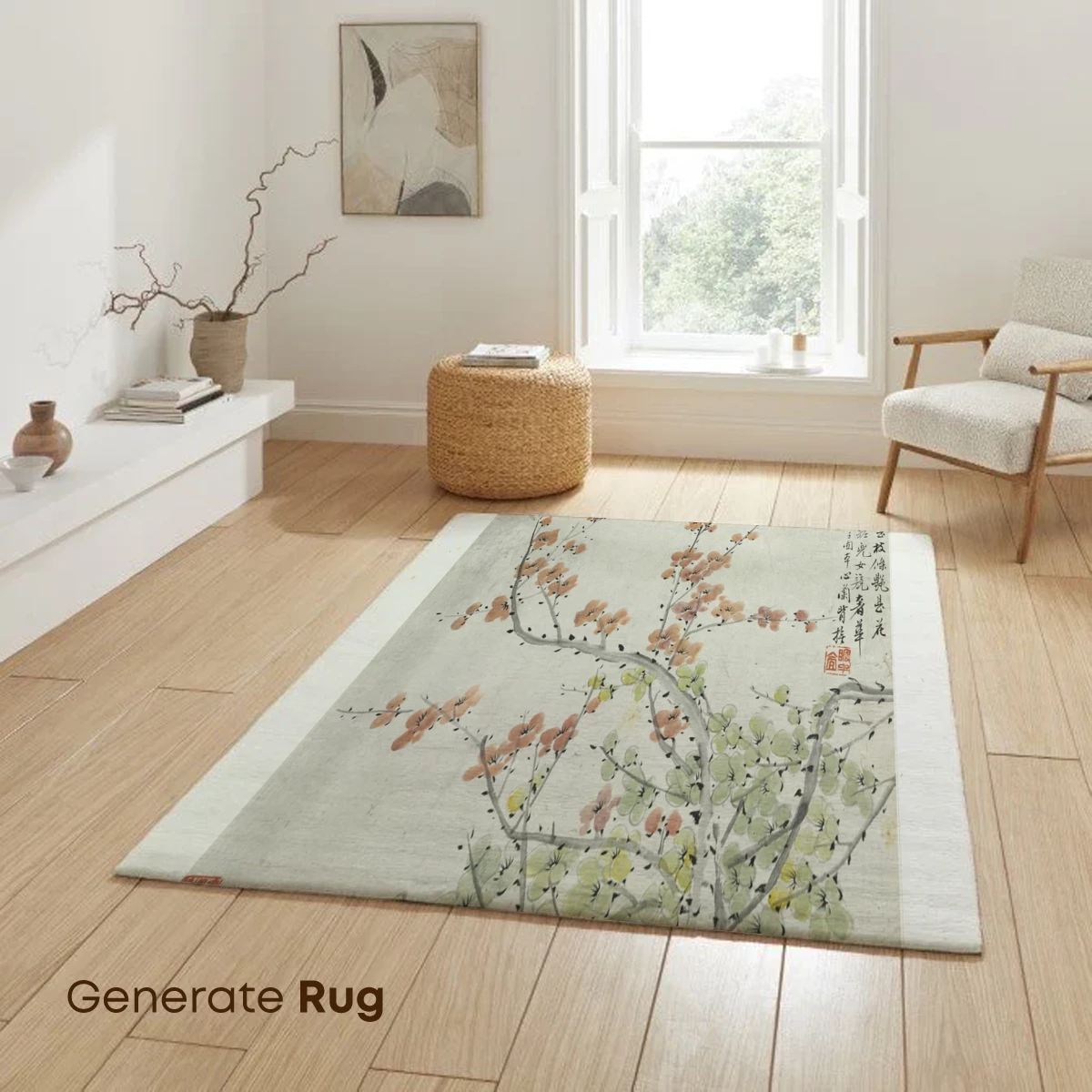Blossoming Branches in Soft Hues: A Delicate Floral Artistry - Image 6