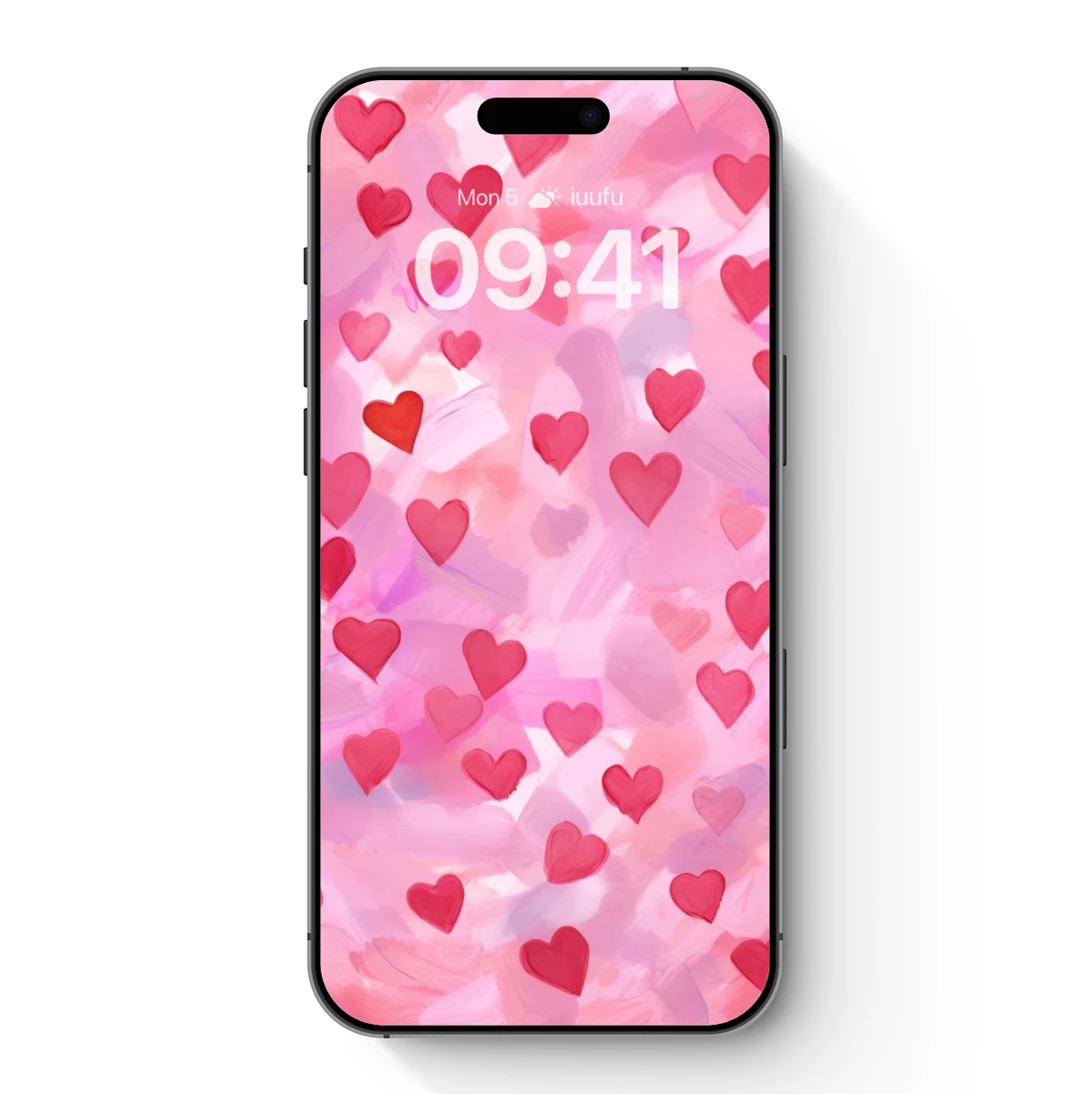 Heartfelt Canvas: Pink Love Symphony Heartfelt Canvas: Pink Love Symphony