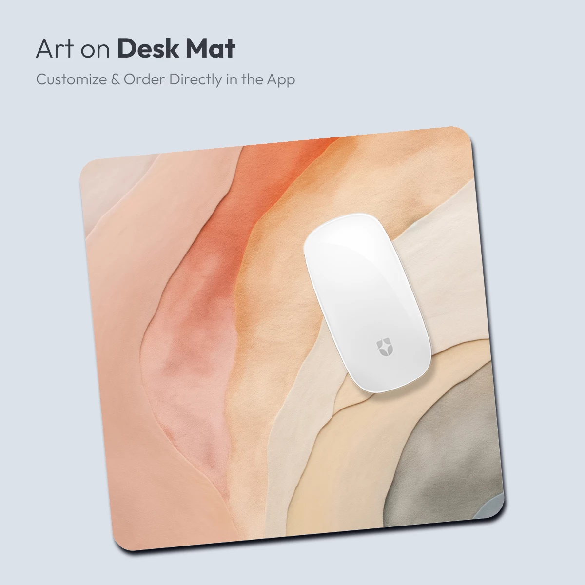 Abstract Terracotta Flow: Modern Watercolor Elegance - Image 4