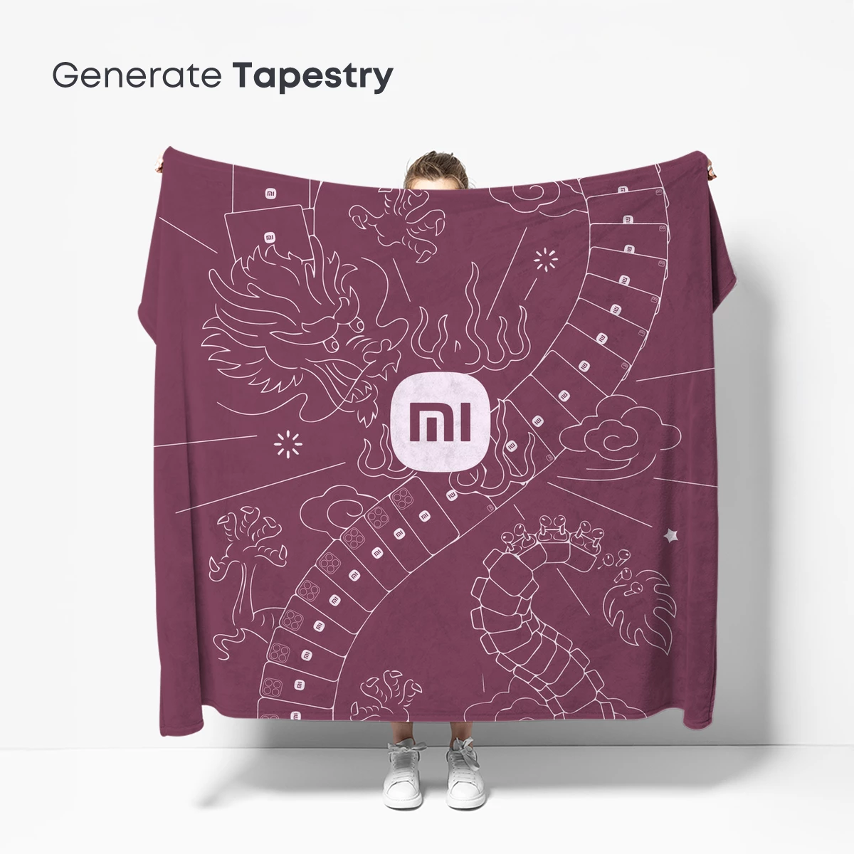 Dragon's Tech Embrace: MI Artistry - Image 5