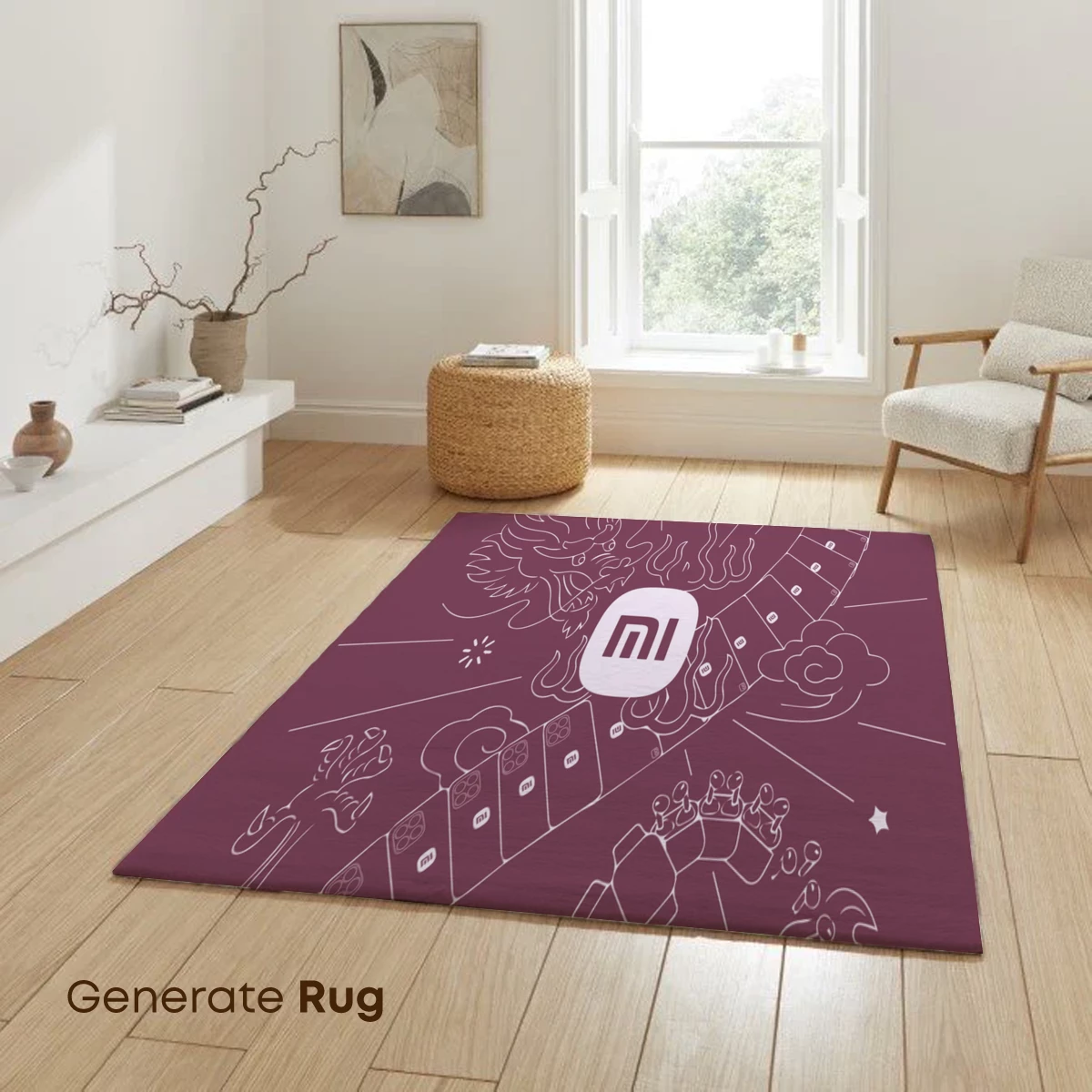 Dragon's Tech Embrace: MI Artistry - Image 6