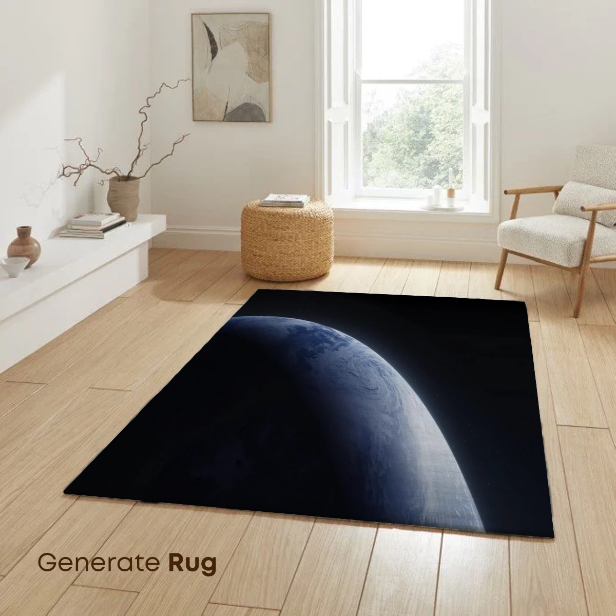 Eternal Blue Horizon: Earth's Cosmic Curve - Image 6
