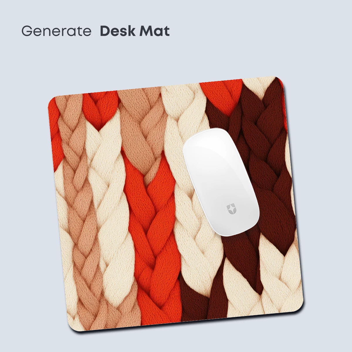 Interwoven Elegance: Braided Textures in Warm Tones - Image 4