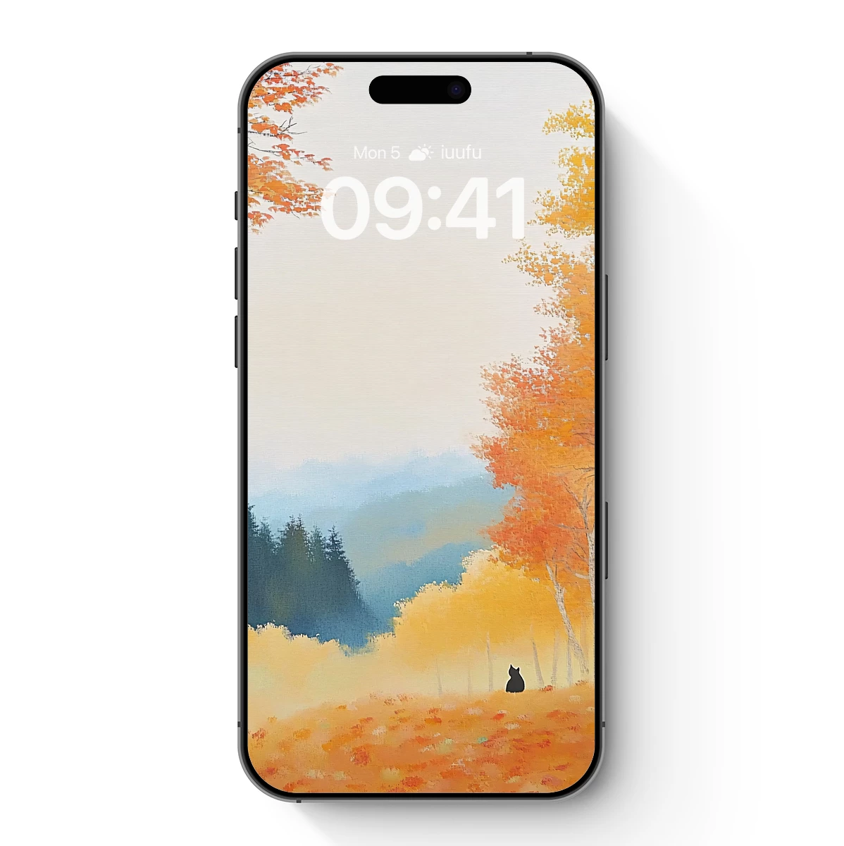 Autumn Solitude: A Cat's Quiet Reverie