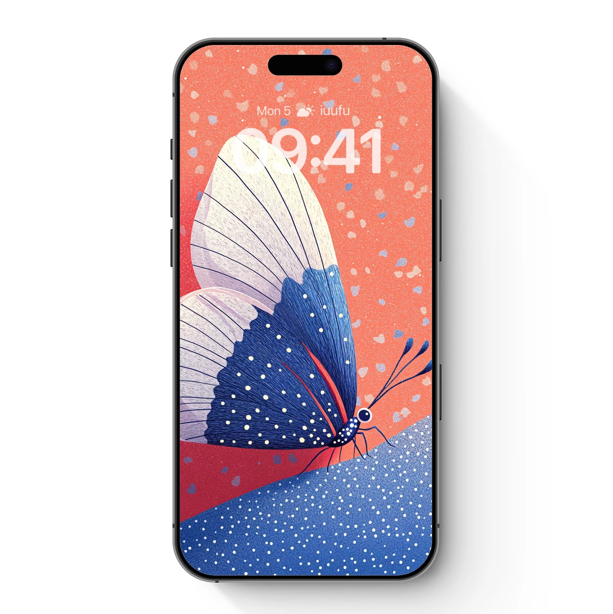 Butterfly in Abstract Harmony: Modern Art Fusion