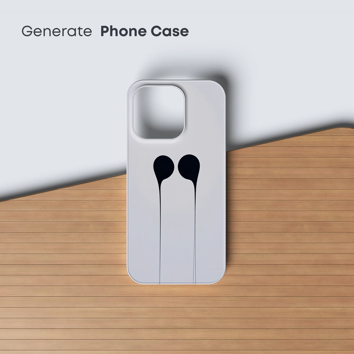 Dripping Elegance: Minimalist Black Teardrops - Image 3