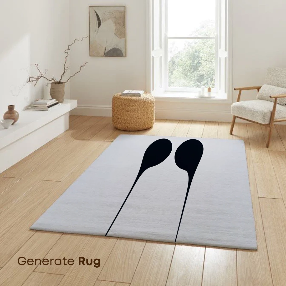 Dripping Elegance: Minimalist Black Teardrops - Image 6