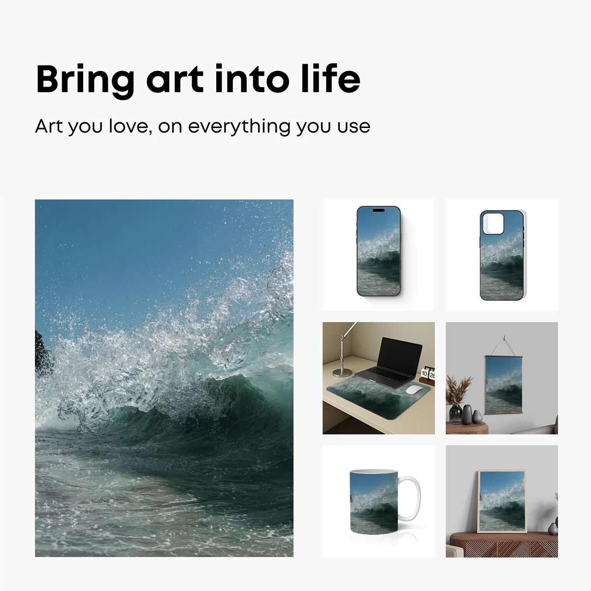 Cresting Wave Symphony: Ocean's Dynamic Dance - Image 2