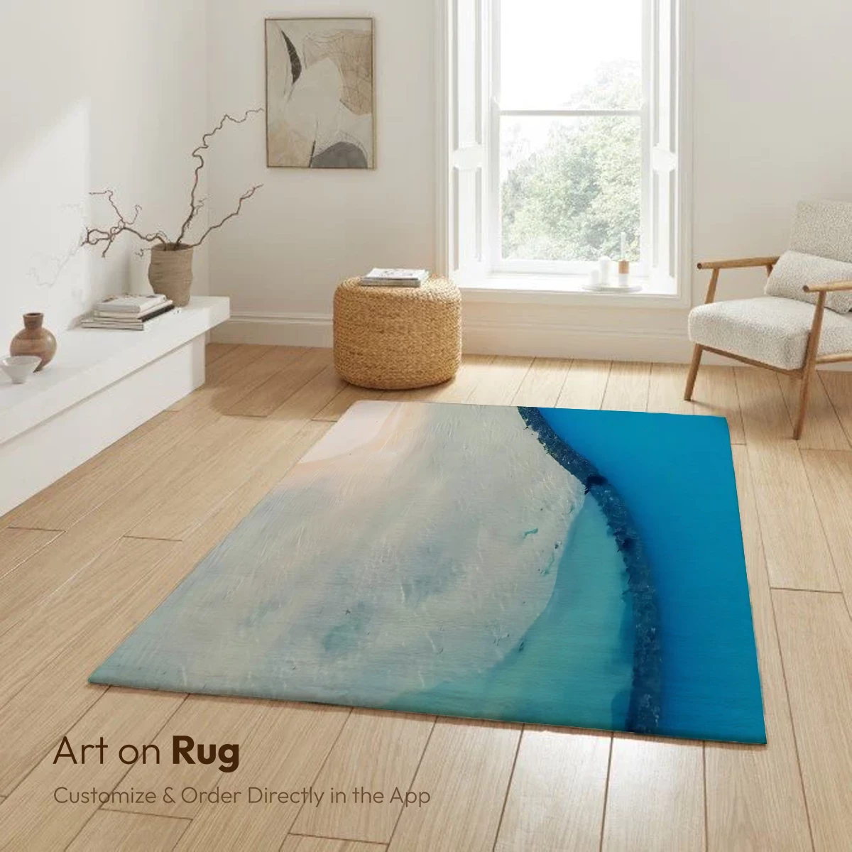 Aerial Serenity: Twin Boats at the Sandbar - Image 5