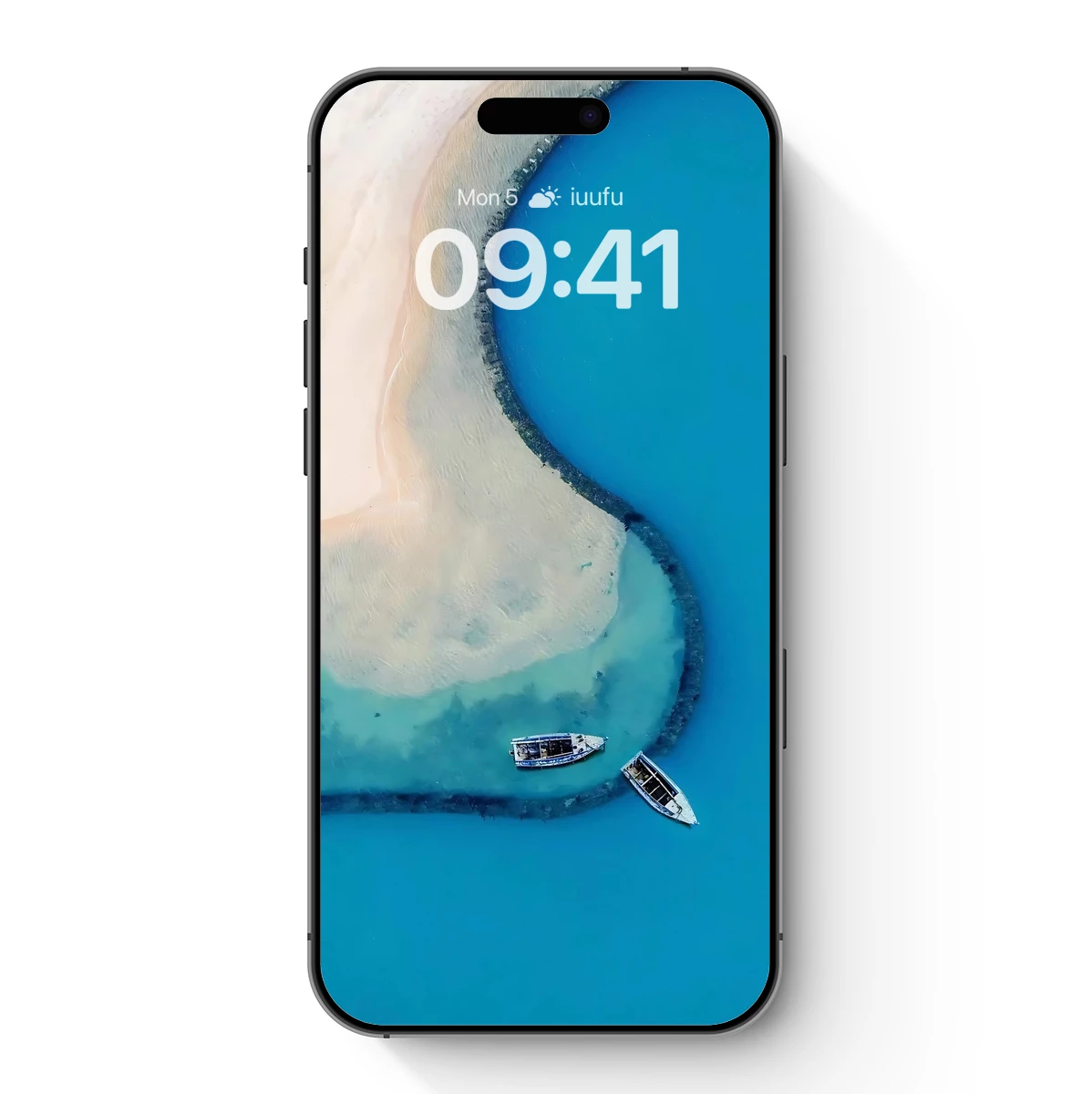 Aerial Serenity: Twin Boats at the Sandbar - Image 7