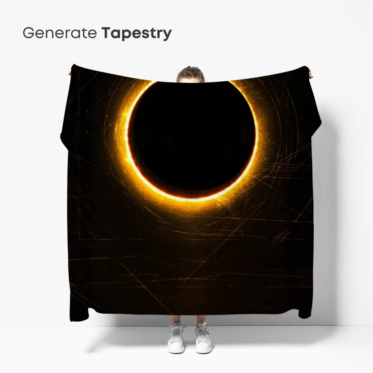 Eclipse of Eternity: Golden Cosmic Ring - Image 5