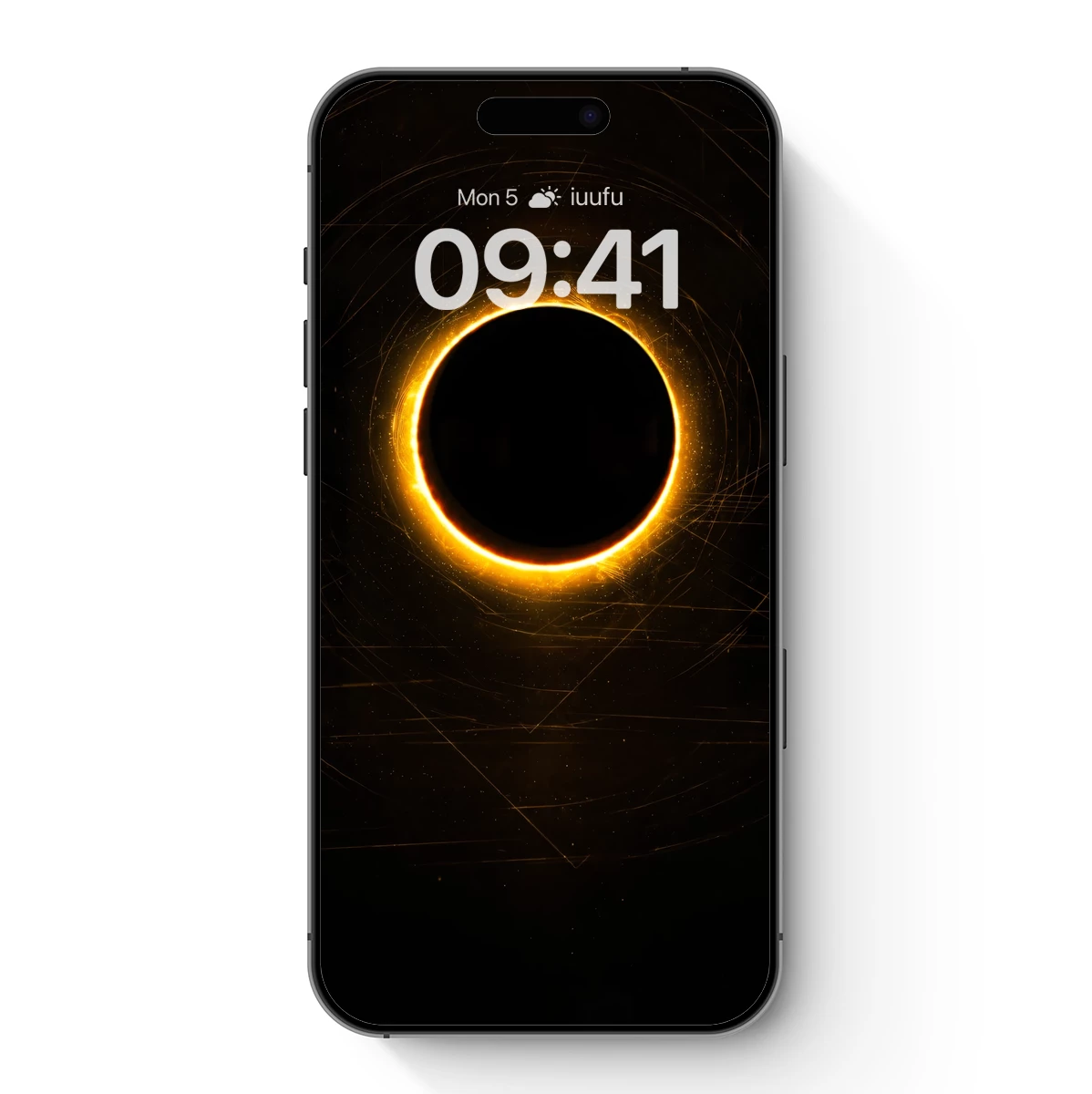 Eclipse of Eternity: Golden Cosmic Ring