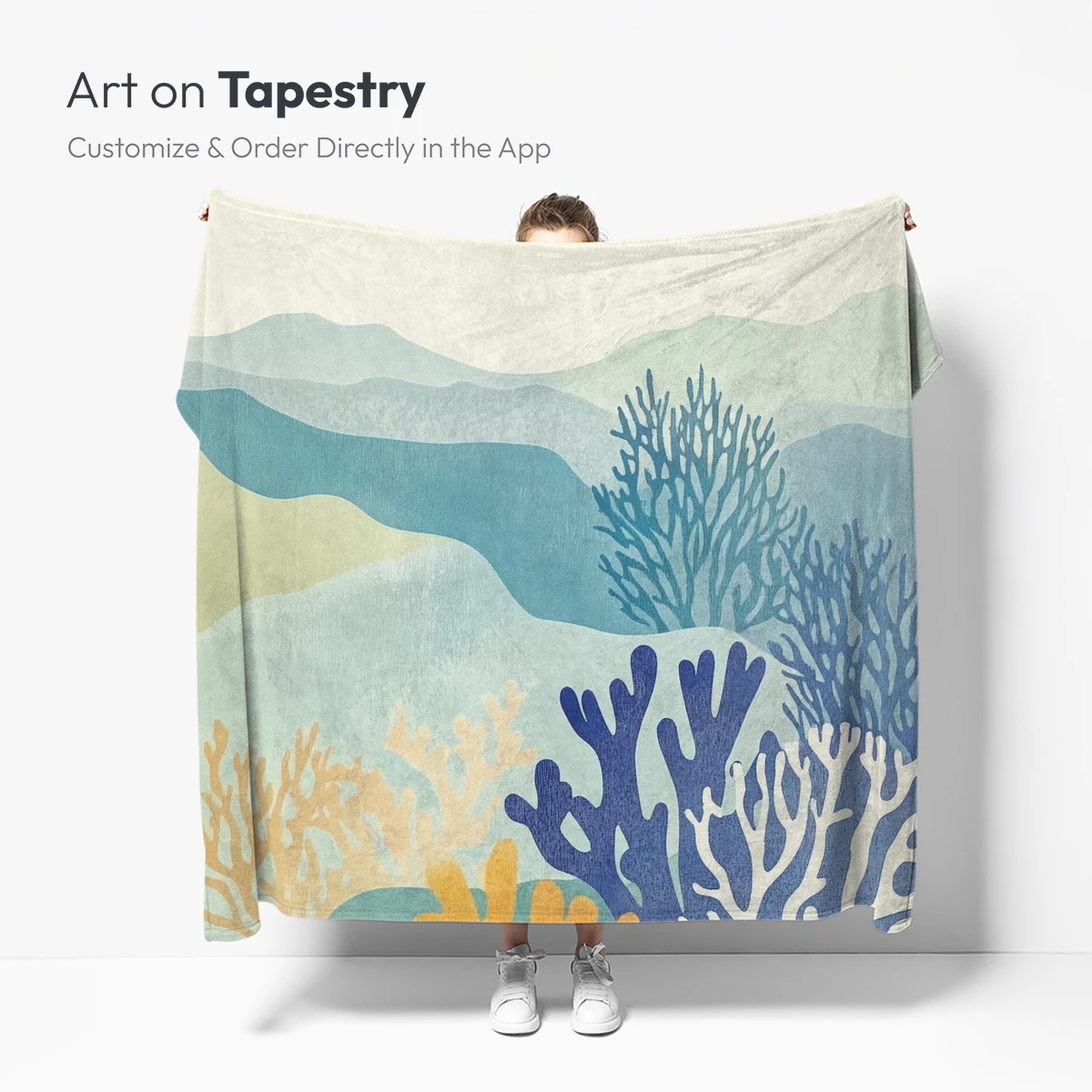 Coral Reef Symphony in Pastel Hues - Image 5