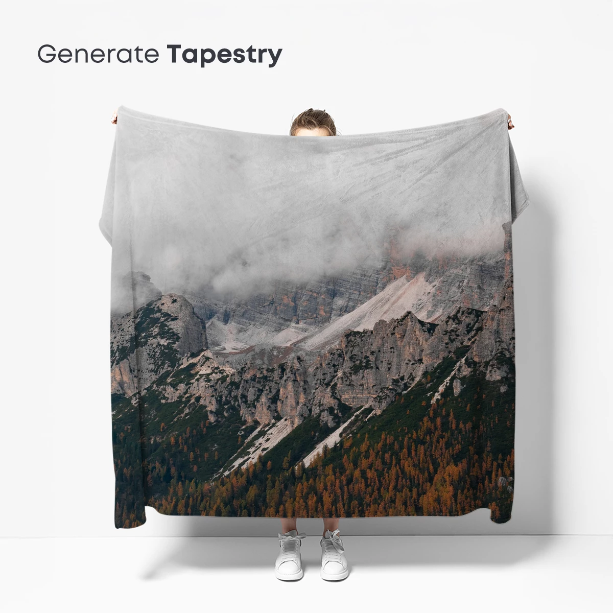 Cloud-Kissed Mountain Majesty - Image 5