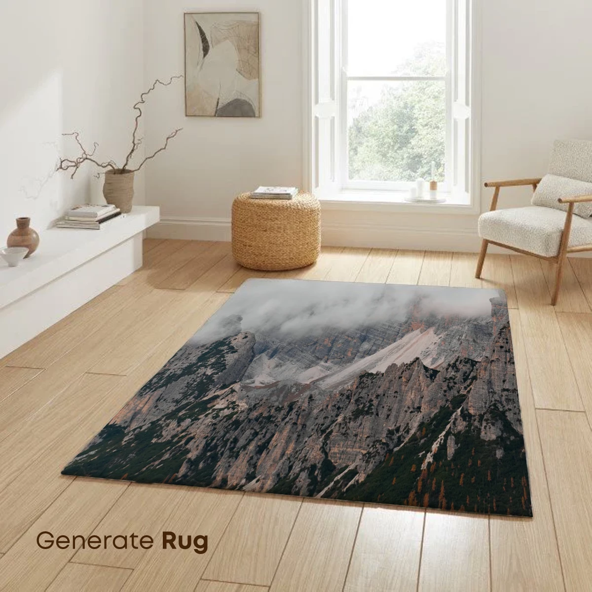 Cloud-Kissed Mountain Majesty - Image 6