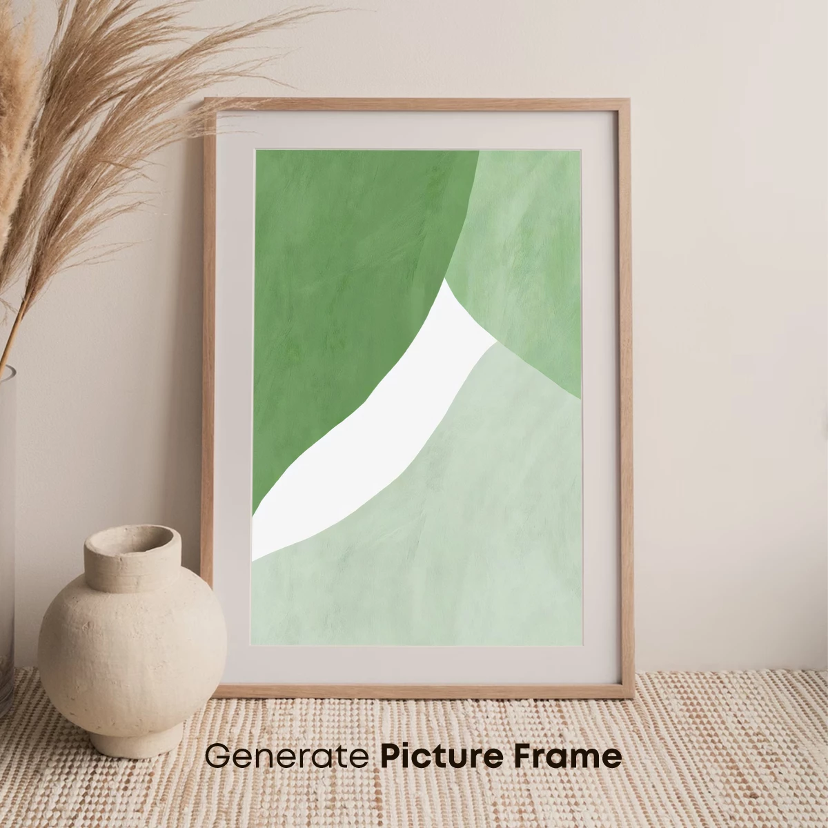 Ethereal Green Abstract Flow - Image 7