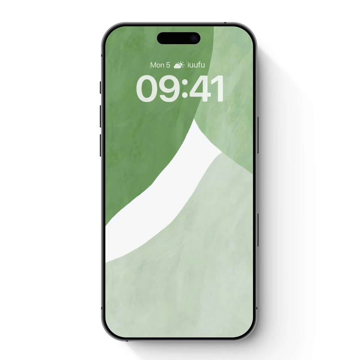 Ethereal Green Abstract Flow