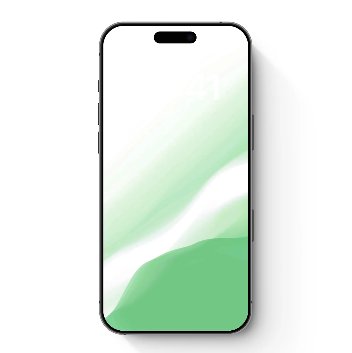 Ethereal Green Waves: Abstract Fluidity