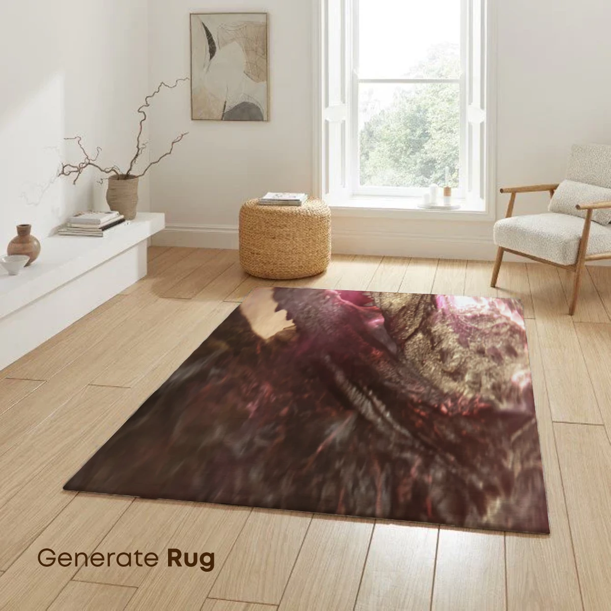 Ferocious Dragon's Roar: Mythic Beast in Crimson Light - Image 6