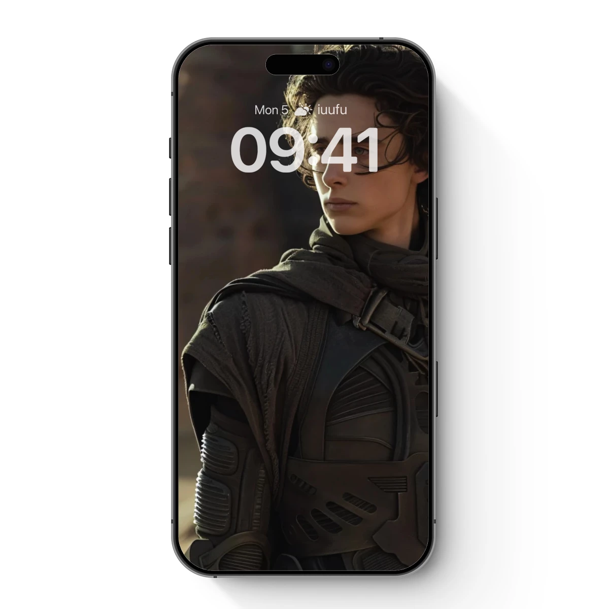 Desert Warrior in Futuristic Armor