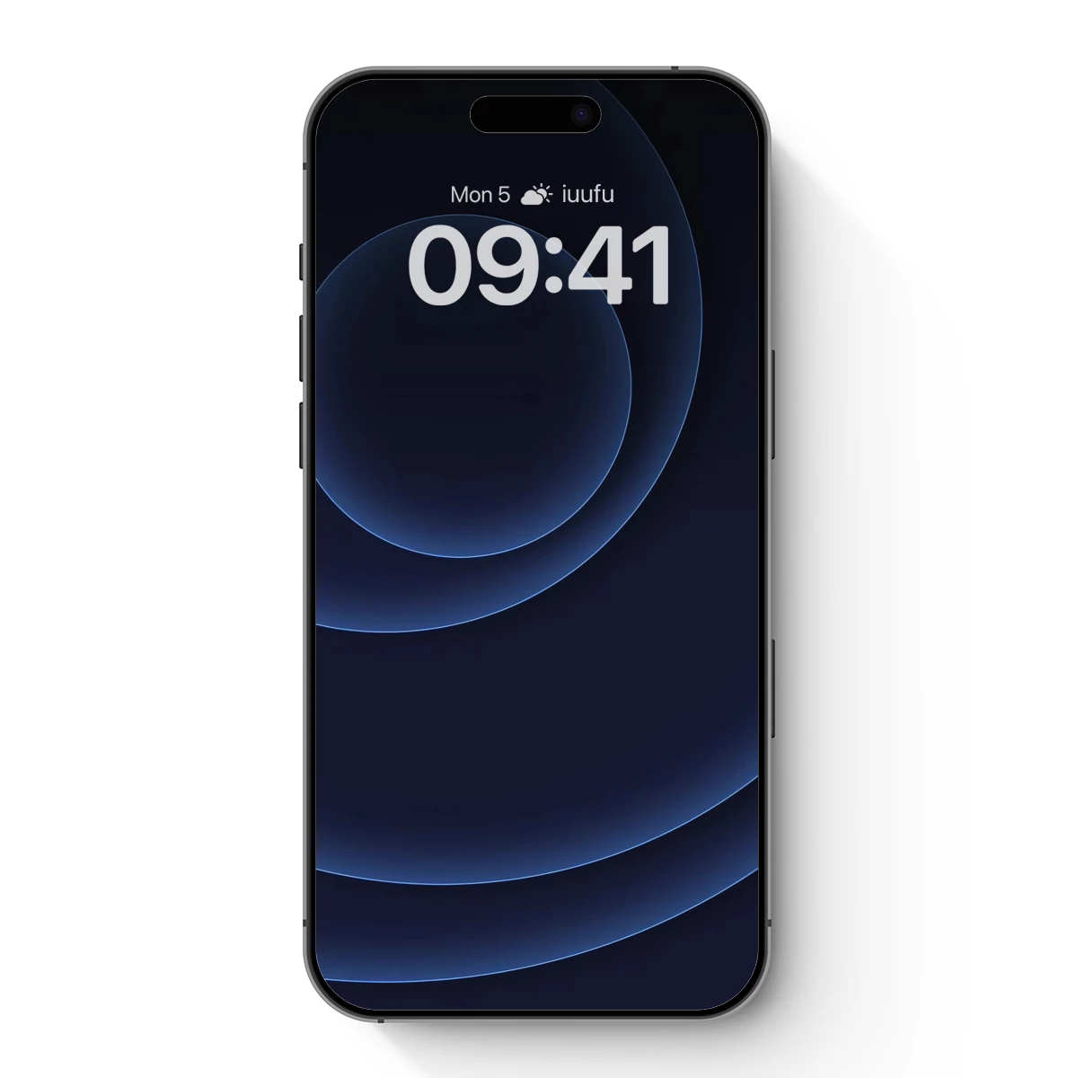 Ethereal Blue Circles: A Meditation on Depth