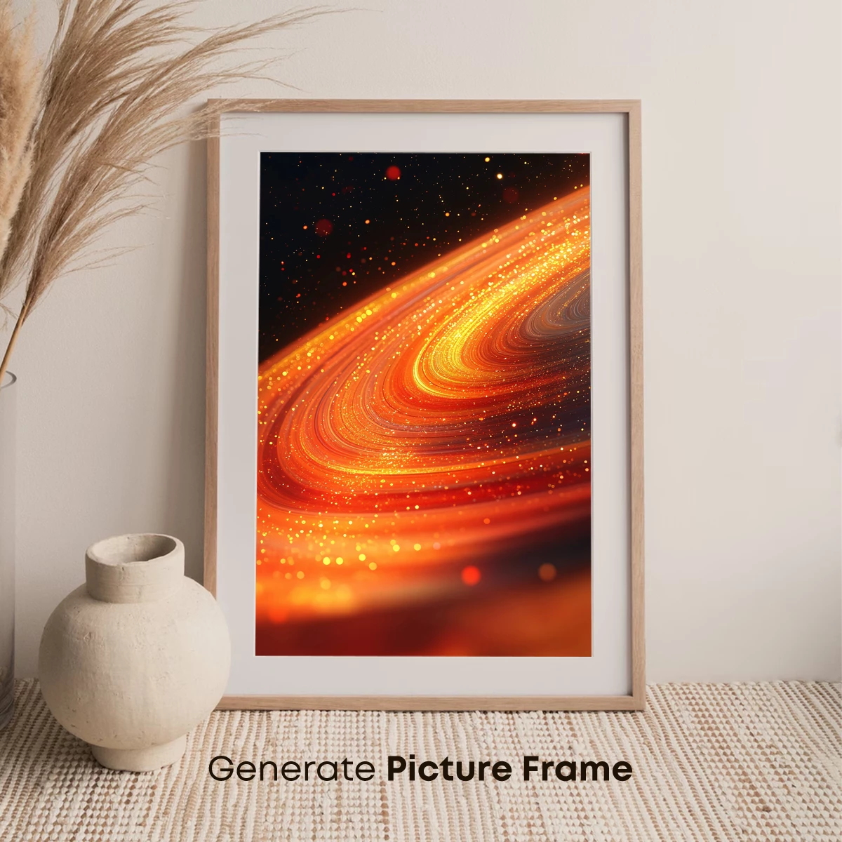 Golden Spiral Odyssey: A Celestial Dance of Light - Image 7