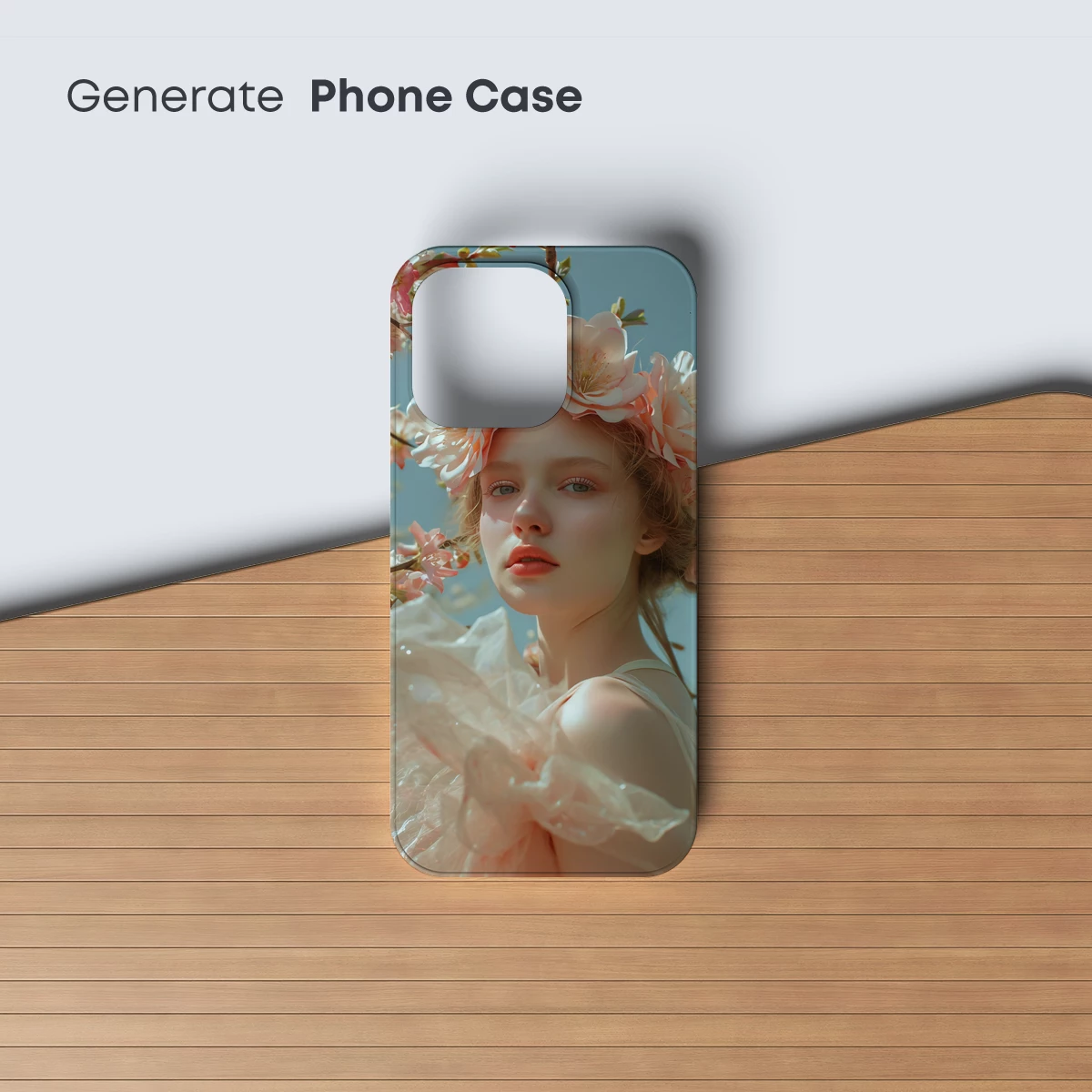 Blossom Crown: Ethereal Beauty in Pastel Harmony - Image 3