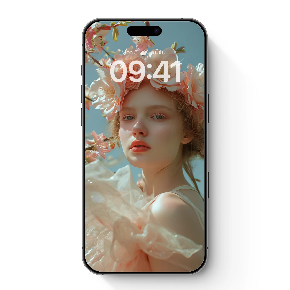 Blossom Crown: Ethereal Beauty in Pastel Harmony