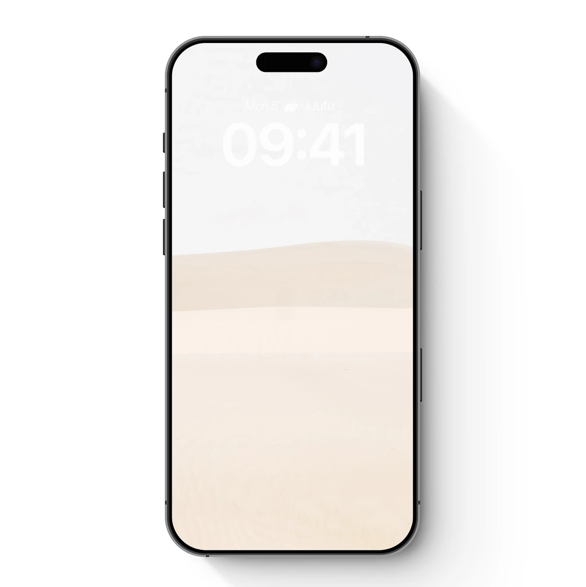 Ethereal Sand Dunes: Minimalist Desert Landscape