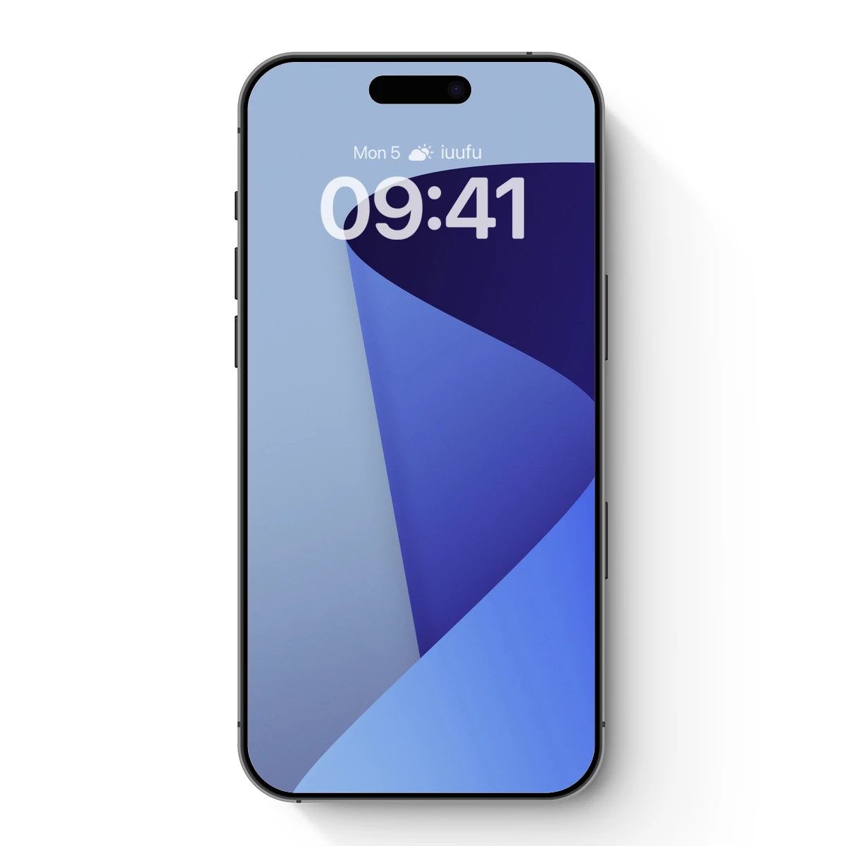 Blue Gradient Spiral: A Study in Depth and Flow