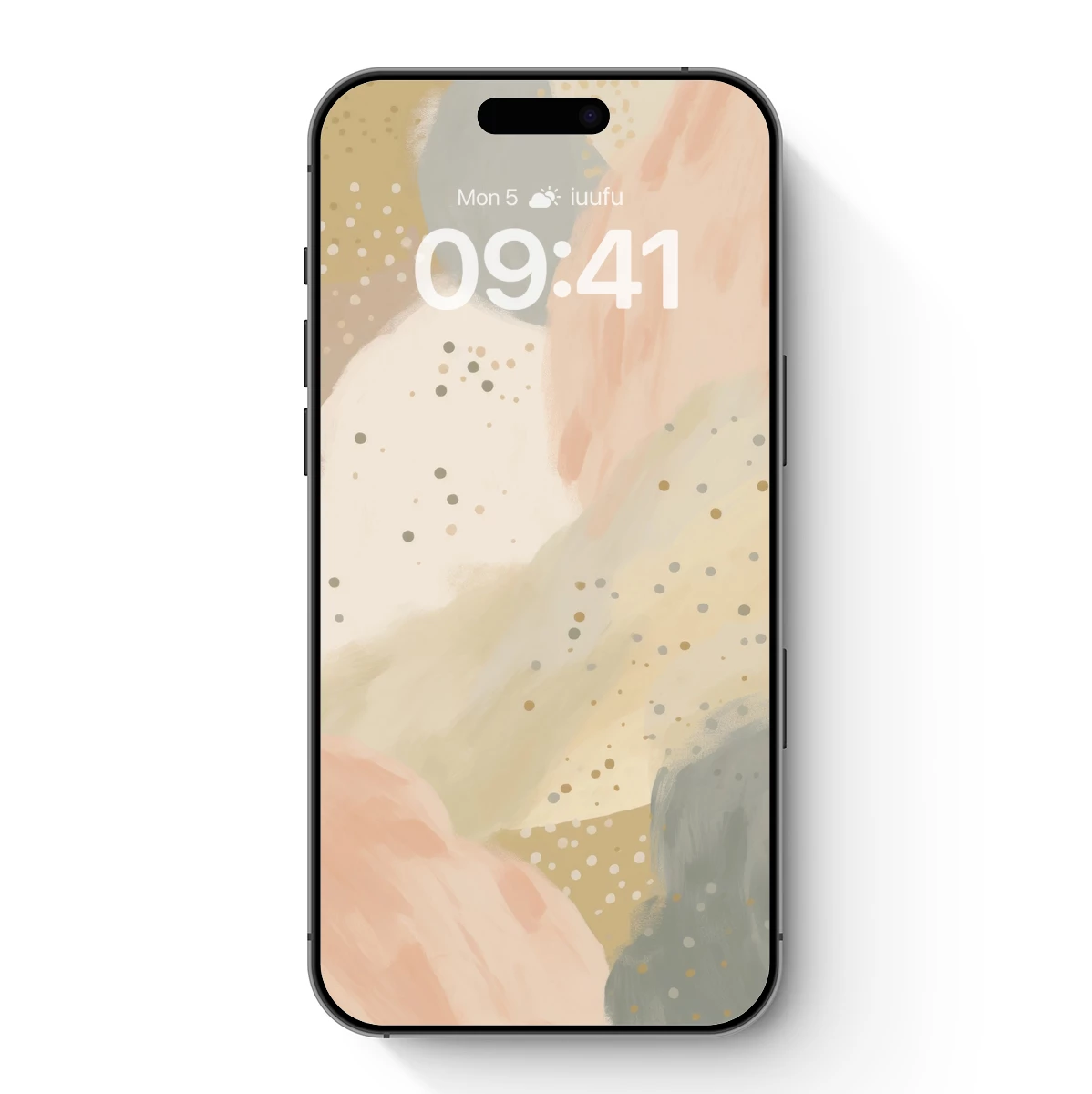 Abstract Pastel Symphony: Dotted Dreamscape