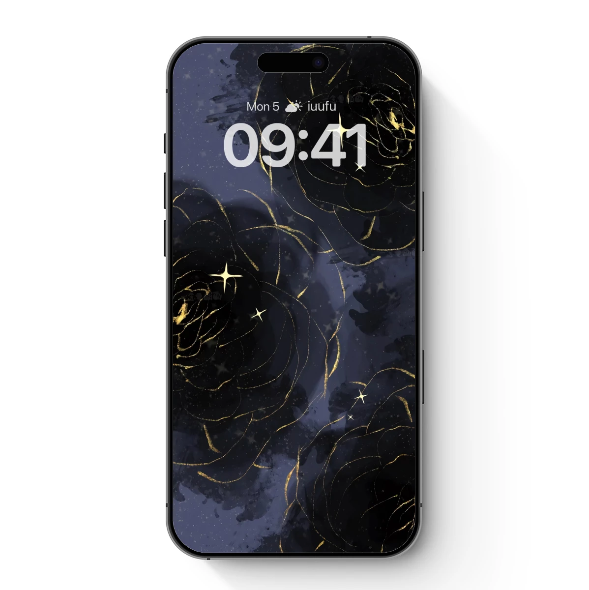 Elegant Midnight Roses: Golden Whispers in Dark Bloom Elegant Midnight Roses: Golden Whispers in Dark Bloom