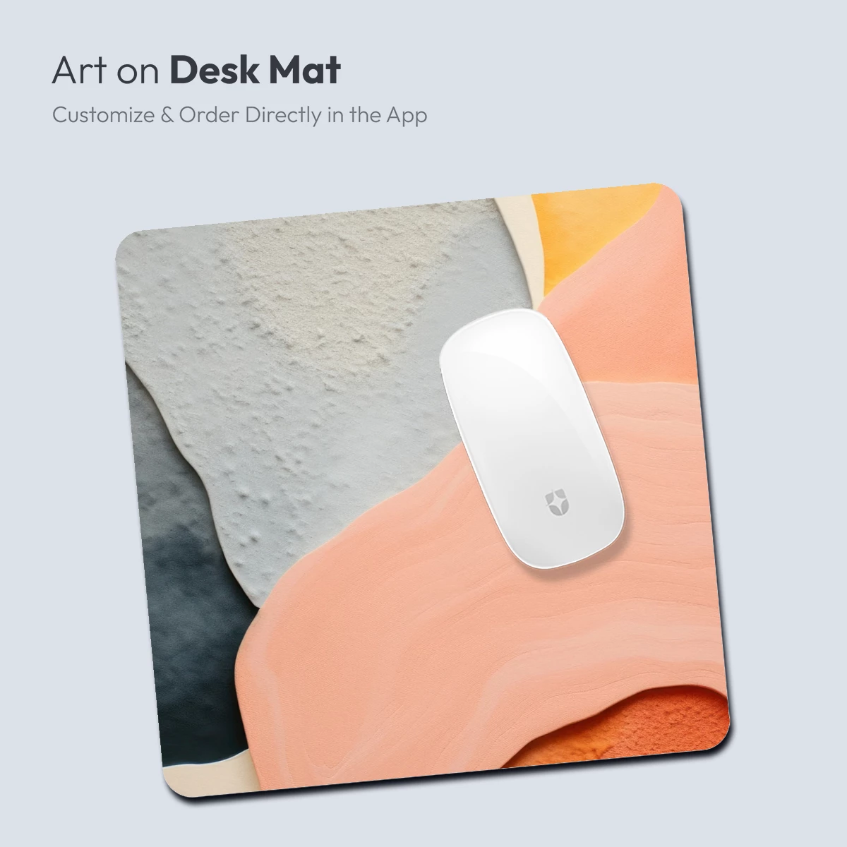 Abstract Terrains: Fusion of Pastel and Earth Tones - Image 4