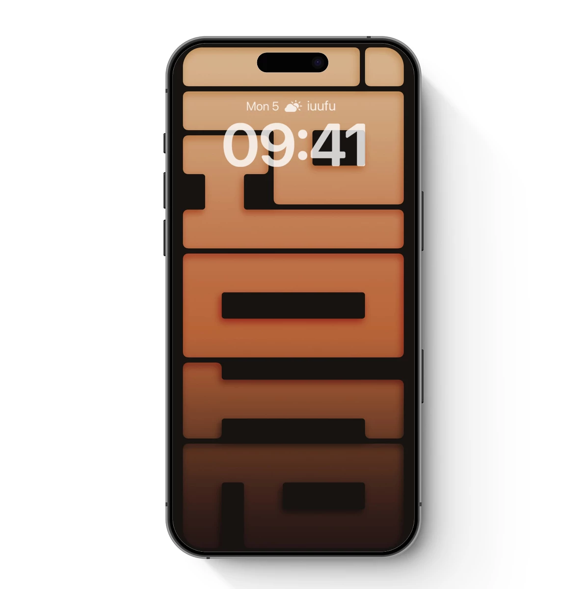 Geometric Shadows: A Study in Warm Tones