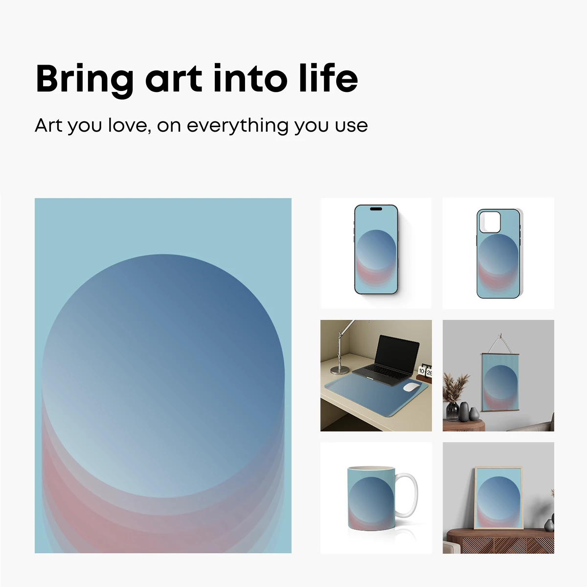 Ethereal Gradient Sphere: A Study in Pastel Harmony - Image 2